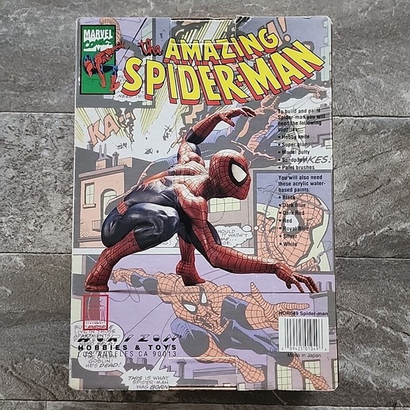 1994 Horizon Marvel Comics The Amazing Spiderman 1/6 Vinyl Kit New - Picture 2 of 2